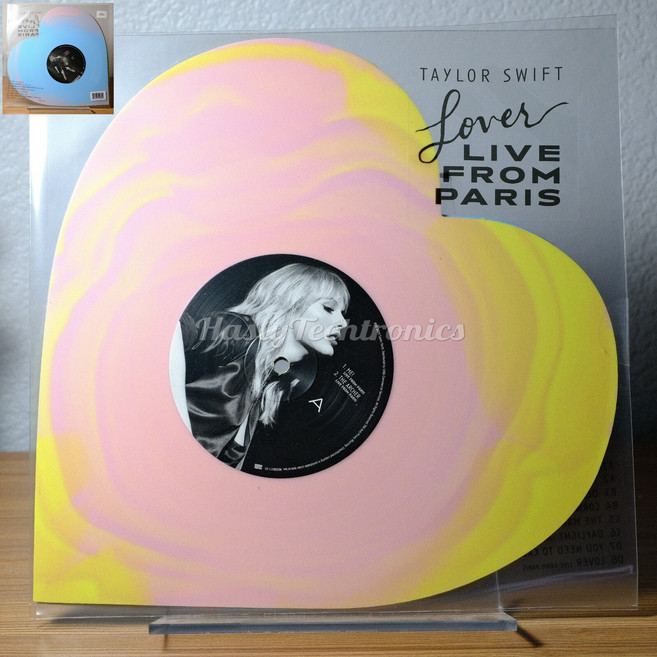 (수입 LP) Taylor Swift Lover Live From Paris Heart Shaped Vinyl LP NEW Ready to ship!, (수입 LP) Taylor Swift Lover Liv