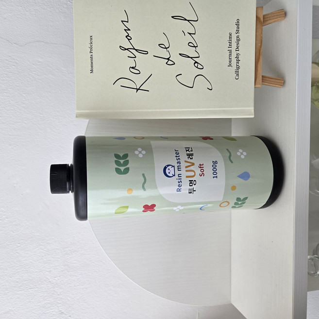 레진마스터 말랑말랑 유브이 UV레진 (소프트 타입), 1000g, 1개