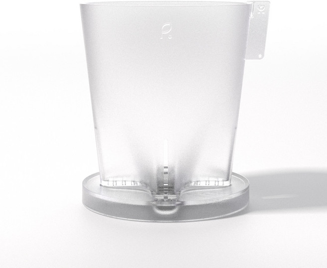 플랜트엘 받침세트 불로장생 에어프루닝 플라스틱 슬릿화분, 투명, 1개