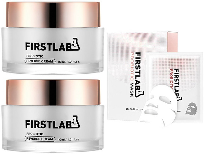 [퍼스트랩] 프로바이오틱 리버스크림 30ml 2개 + 프로바이오틱 마스크 (season4) 10P
