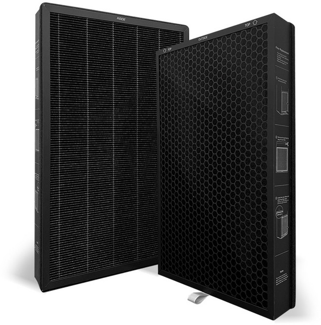 샤오미 미에어 맥스 공기청정기 호환 필터 1년 세트 MAX AC-M5-SC M5R-FL, 1개, MAX 필터 (2개입)