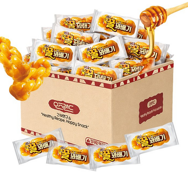 미니 꿀꽈배기, 120개, 5.8g