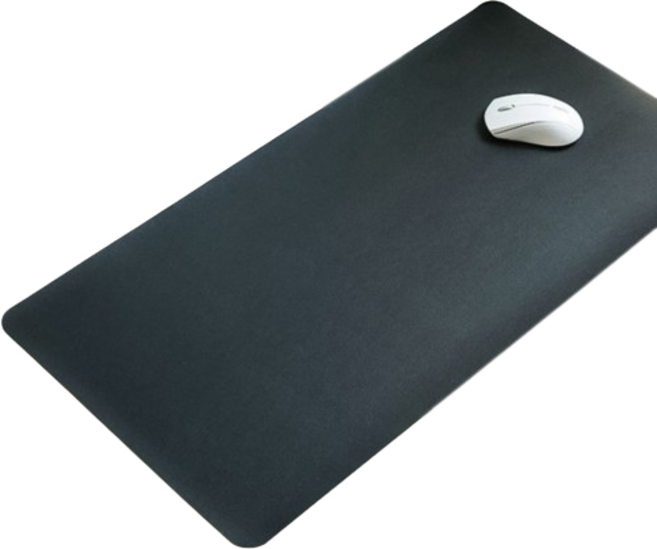 데스크매트 책상패드 대형 가죽 깔개 깔판, 블랙