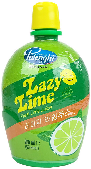 레이지레몬 라임 주스, 200ml, 1개