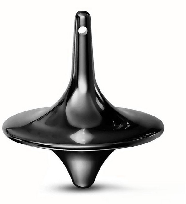 인셉션 팽이 토템 무한팽이 아연합금 스피너 4color, A. 블랙