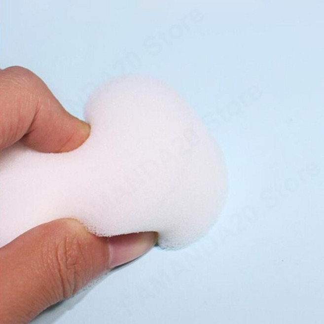 수경 바구니에 대 한 50pcs 흰색 스폰지 정원 야채 토양없는 심기 보육 냄비 거품 식물 루트 m20, 25H35 with sponge