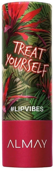 Almay Lip Vibes 립스틱 비타민 E 오일 및 시어 버터 함유 매트 피니시 저자극성 Eat Cake 4g(0.14온스), 008 Treat Yourself, 1개 - 쿠팡
