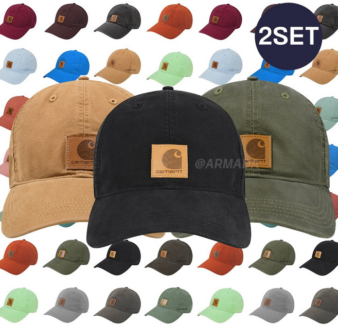(2SET) 칼하트 오데사 볼캡 모자 전체 컬러