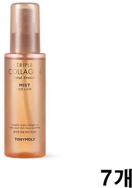 토니모리 트리플 콜라겐 토탈 텐션 미스트, 110ml, 7개