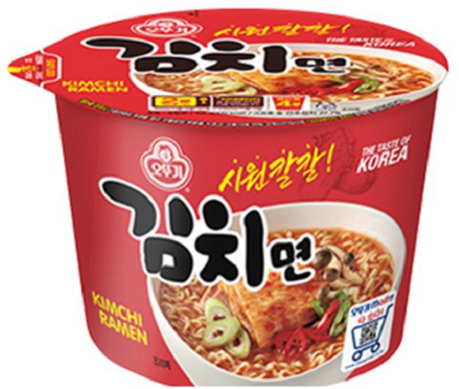 오뚜기 김치면 용기 105 g, 11개
