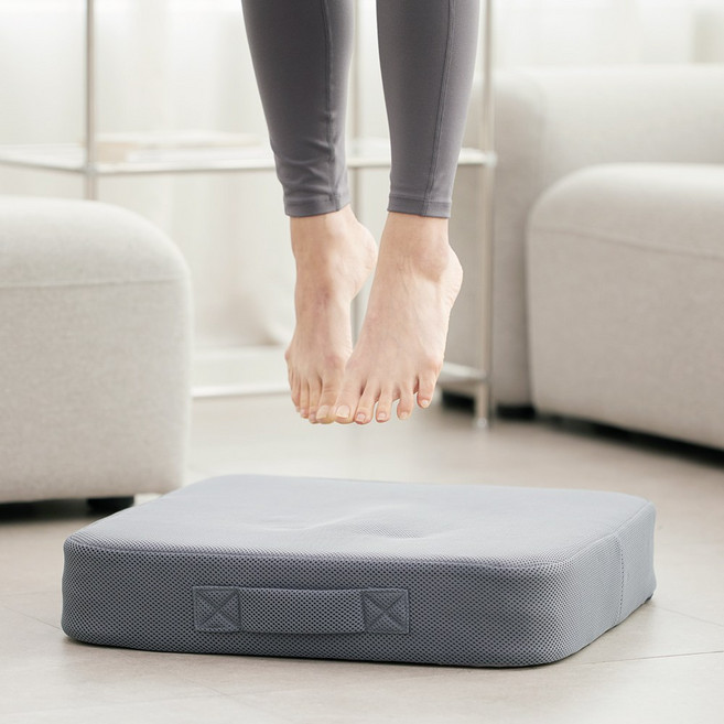 라움슬립 에코369 점핑큐브 가정용 트램폴린 실내 방방이 쿠션 점핑 유산소 전신 다이어트 운동기구, 에코369점핑큐브쿠션, 1개