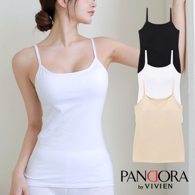 [판도라by비비안]면스판 끈브라런닝1종 90-100