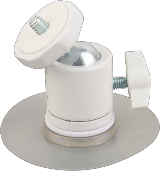 홈캠거치대 접착식 무타공 거치대 부착식 브라켓, 1개, JMW200/화이트