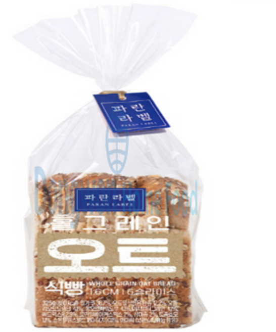 파리바게트 추천 TOP10 — 파리바게트 홀그레인 오트 식빵, 2개, 325g