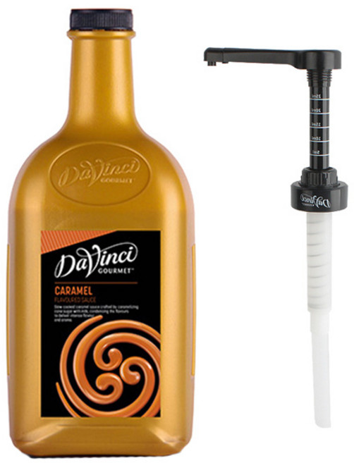 다빈치 카라멜소스 2.6kg 전용펌프 세트, 1세트