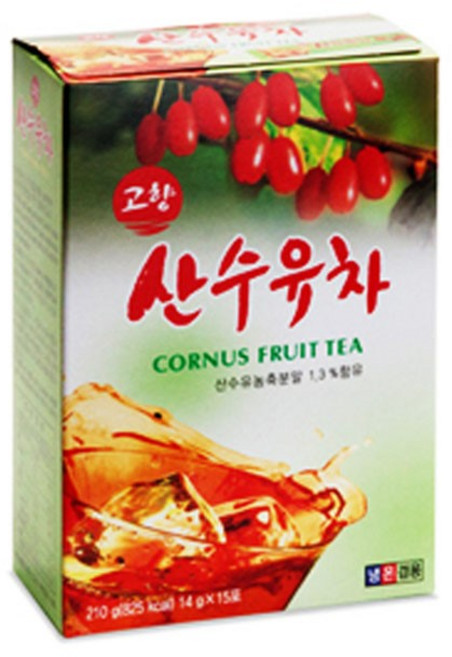 고향 산수유차 15스틱, 14mg, 15개입, 1개