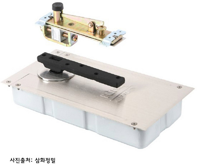 삼화정밀 플로어힌지 King K-8500 K-8500N K-8500WP(방수용), 06 K-8500(양쪽정지형), 1개