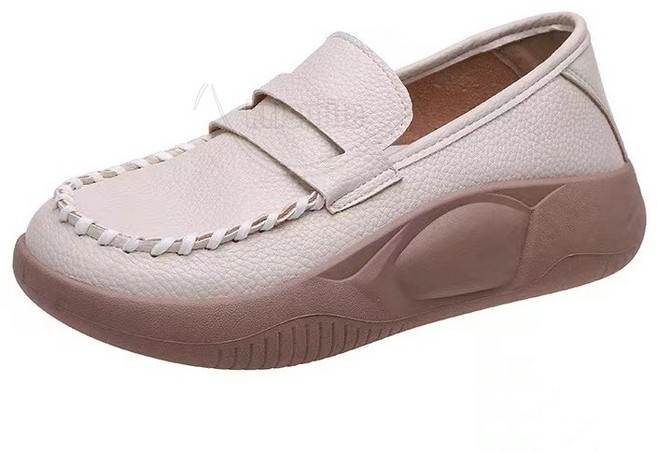 Krismile로퍼 여 가을 소프트 키높이 스몰 구두 빈티지 여송편 통굽 캐주얼 운동화 단화 여+WCL/7**26