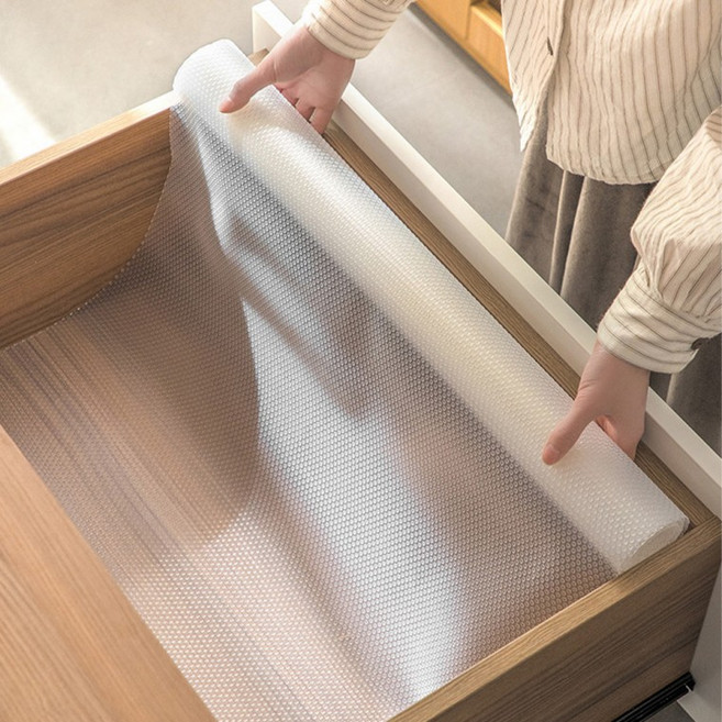 튼튼 다용도 위생매트 30x150cm 투명 방수 미끄럼방지 선반깔개, 1개