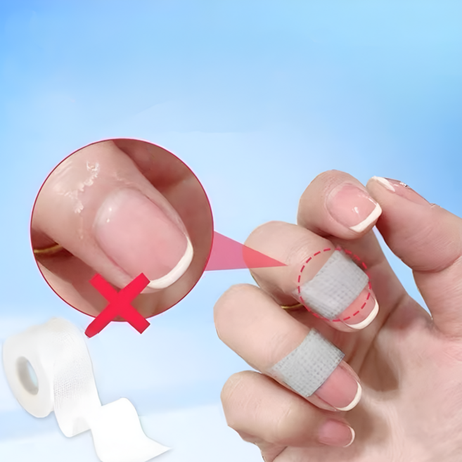손톱 물어뜯기 방지 습관 깨물기 예방 손톱보호대 다용 테이프 9M, 1개