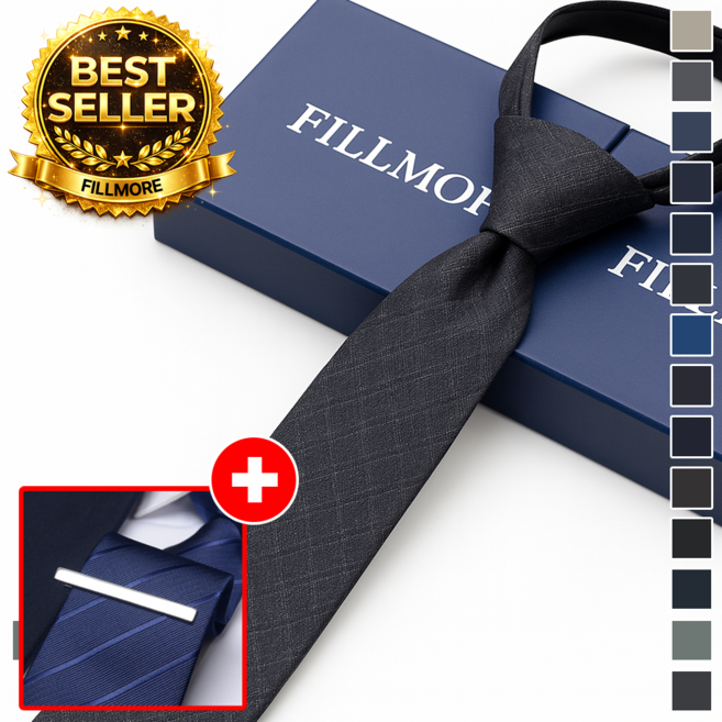 필모어 프리미엄 13컬러 자동 넥타이 8cm
