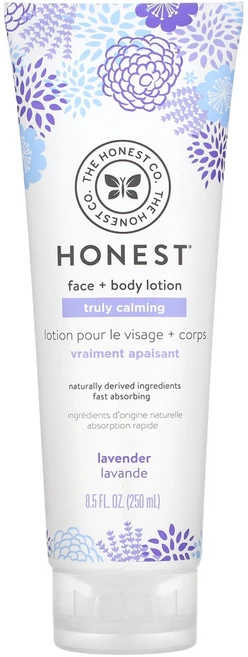 The Honest Company 트릴리 카밍 페이스 + 바디 로션 라벤더 8.5 fl oz (250 ml) 2팩, 1개, 250ml - 쿠팡