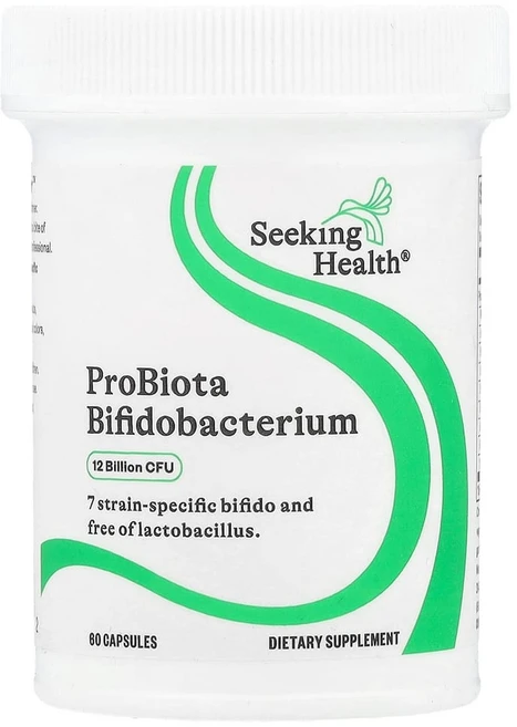 시킹 헬스 ProBiota Bifido 내산성 베지 캡슐 60정, Seeking Health, ProBiota 비피도박테, 1개 - 쿠팡