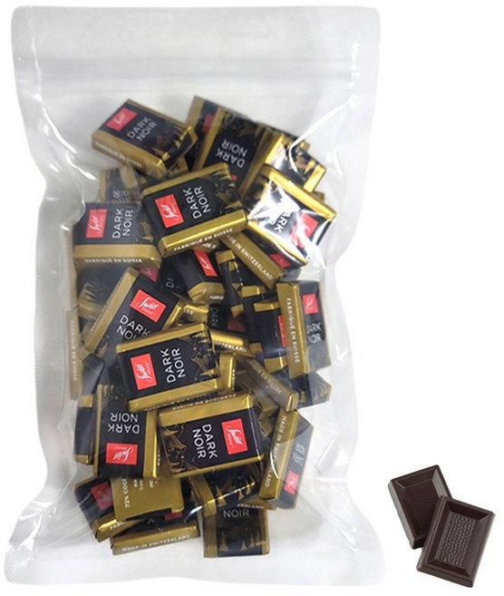 스위스델리스 다크초콜릿 500g 다크누아르 카카오 72 스위스초콜릿, 1개