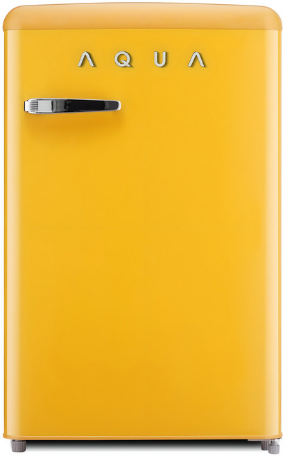 하이얼 아쿠아 95L 스탠드형 1도어 김치냉장고 방문설치, 옐로우, ART101MNY