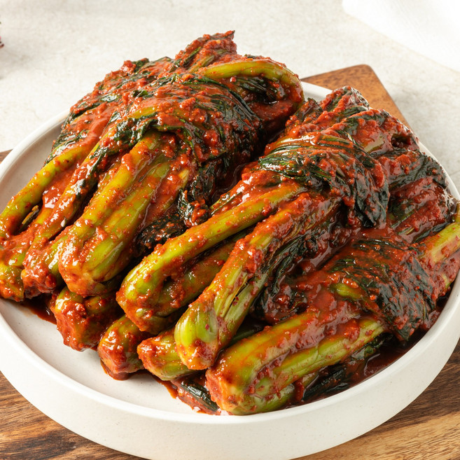 운림가 50년전통 국산 여수 돌산 갓김치, 3kg, 1개