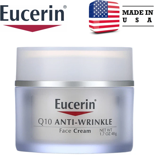 유세린 Q10 주름 개선 페이스 크림 48g (1.7oz), 1개 - 쿠팡