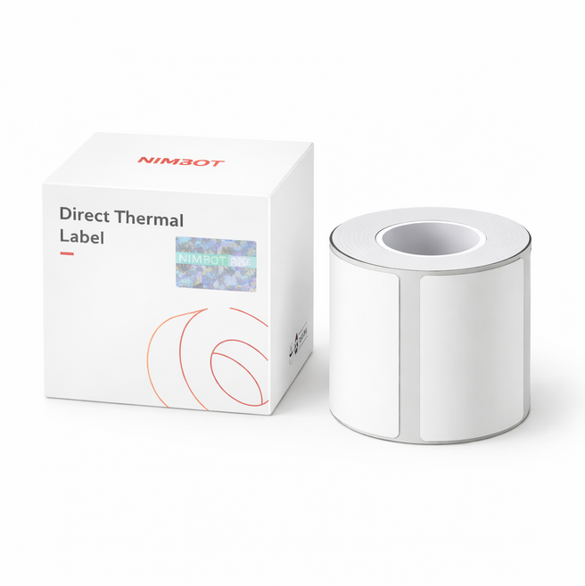 미니 프린터 님봇 라벨지 네임 스티커 주문제작 학교 어린이집 이름라벨스티커 방수라벨지, 1개, A-10) 화이트 50x90