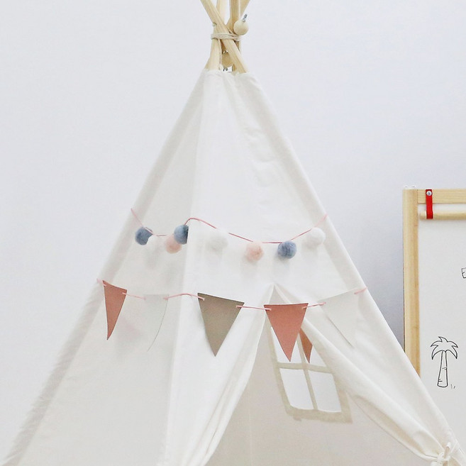 소프트 폼폼 + 가렌드 세트, B타입