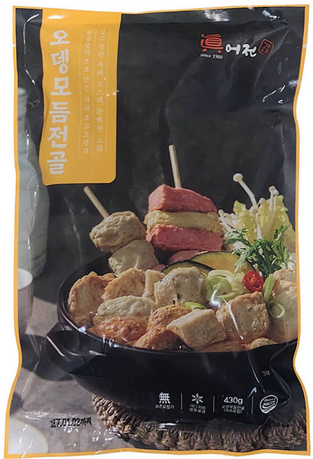 진어전 가마보꼬 오뎅모듬전골, 20개, 430g