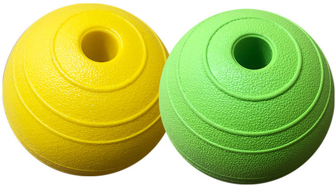 샤인월드 반려동물 무소음 간식용 공, 1개, 색상랜덤