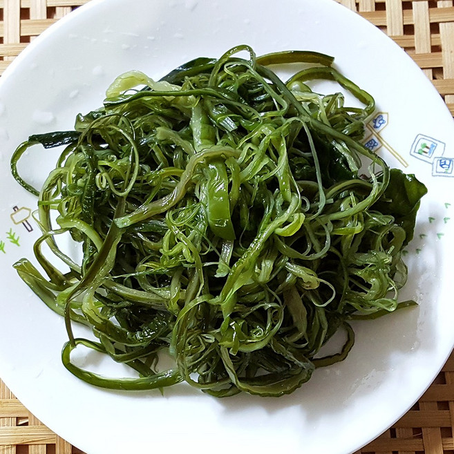 완도 염장 미역줄기, 10kg, 1박스