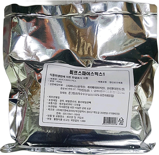 에프엔씨 비프 스파이스 믹스 에프 456g x50식자재 업소용 식재료 식당용 대용량 단체 급식용, 50개