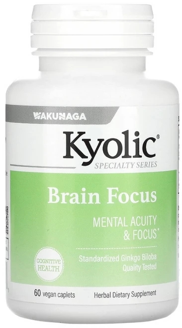 쿄릭 브레인포커스 60 정 징코 빌로바, 60회분, 1개 - 쿠팡