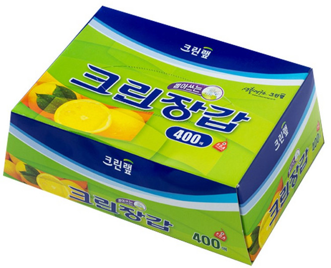 크린랩 크린장갑, 400개, 1개