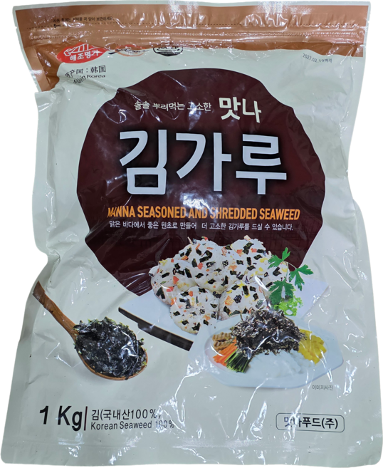 해조명가 맛나 업소용 대용량 김가루, 1개, 1kg