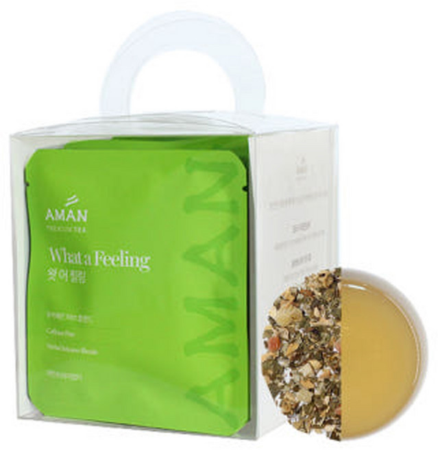 왓 어 필링(열대과일 블렌드) 10개입 퍼플 시리즈 친환경 PLA 생분해 필터, 1세트, 리필형(투명손잡이형)