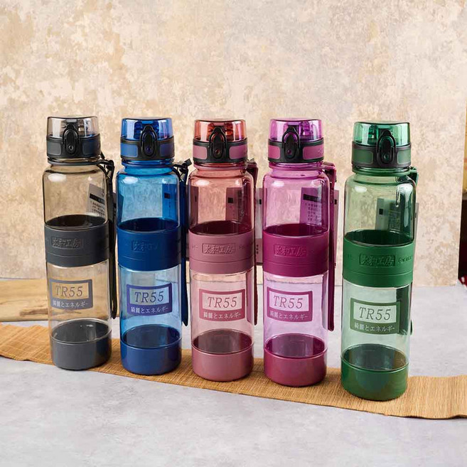太和工房 TR55運動水壺 大容量安全材質 運動健身隨身攜帶 多色可選, 橄欖綠, 1000L, 1個