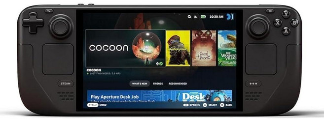 Valve Steam Deck OLED 1TB 휴대용 게이밍 콘솔, 1개