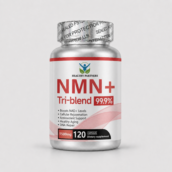 NMN 폴리페놀 항노화 피세틴 트랜스 레스베라트롤 DNA 복합성분 니코틴아마이드 NAD 1200MG AMPK효소 고순도 99% 무관세, 1개, 120정