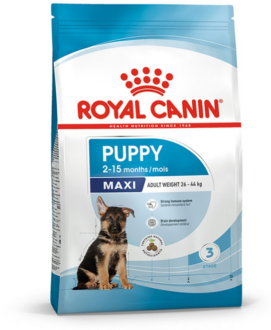 로얄캐닌 퍼피 강아지 맥시 곡물 건식사료, 닭, 10kg, 1개