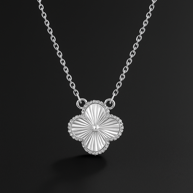 다예품 18k도금 변색없는 써지컬스틸 네잎클로버 목걸이