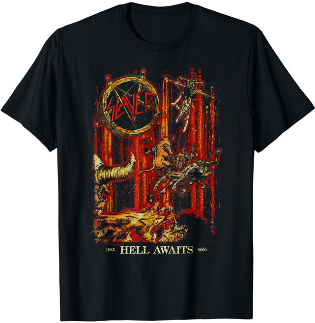 Slayer Hell Awaits Anniversary Cover T셔츠