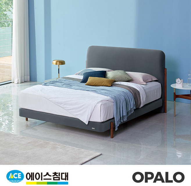 에이스침대 OPALO HT-R등급/LQ(퀸사이즈), 차콜그레이
