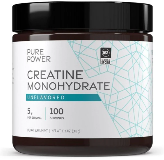 Dr. Mercola Pure Power Creatine Monohydrate - Supports Strength & Performance - Unflavored - NSF C, 500g, 1개 - 쿠팡