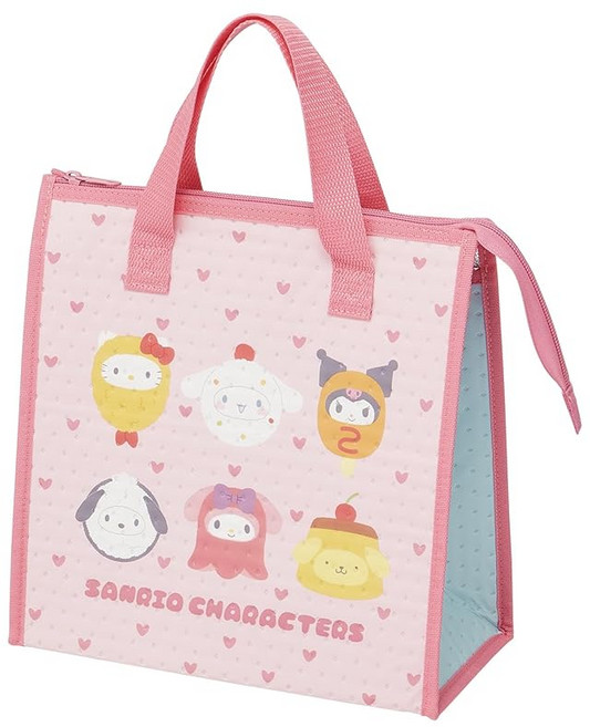 스케이터 Skater 런치백 부직포 보냉 백 산리오 캐릭터스 역할놀이 음식 FBC1A